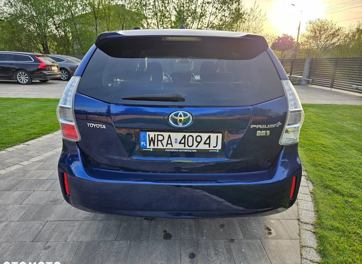 Toyota Prius+ cena 49800 przebieg: 280000, rok produkcji 2013 z Pionki małe 232